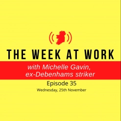 35. ex-Debenhams striker Michelle Gavin explains their dispute